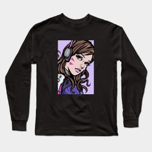 D.Va Lichtenstein Long Sleeve T-Shirt